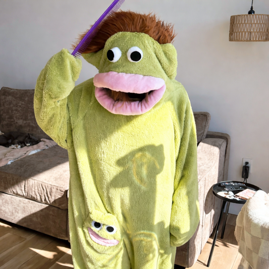 Cozy Gremlin Monster Onesie